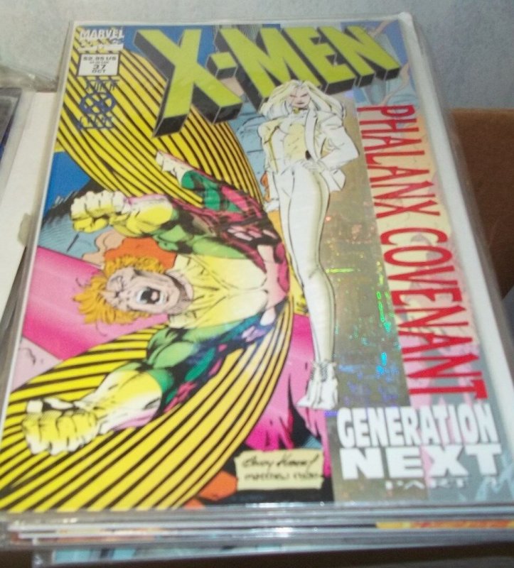 X MEN # 37 1994 MARVEL DISNEY phalanx convent pt 4  generation next  BLINK DIES