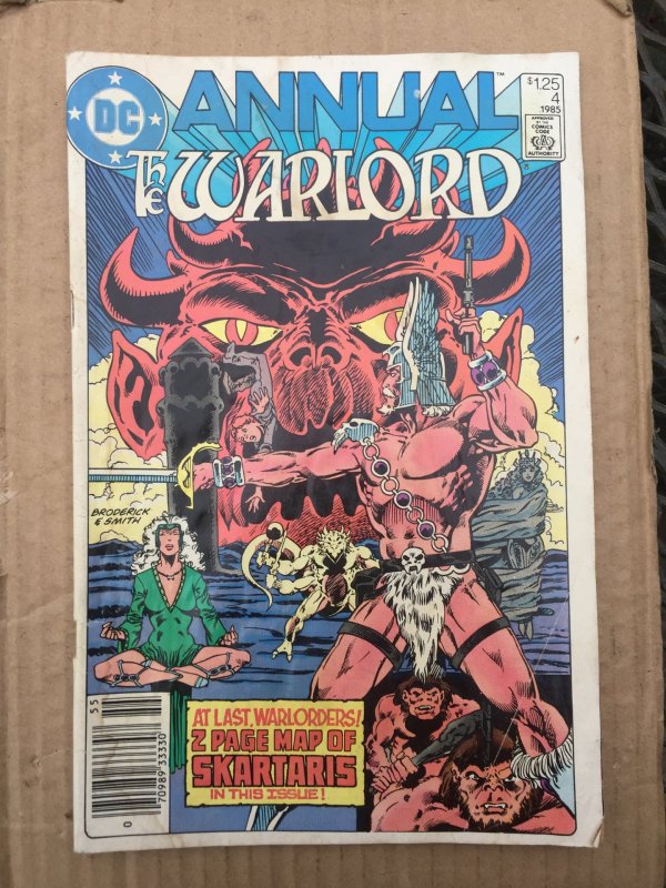 Warlord Annual #4 (1985)