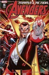 MARVEL ACTION AVENGERS Comic Issue 5 — 2019 IDW Publishing Dr Strange Cover VF+