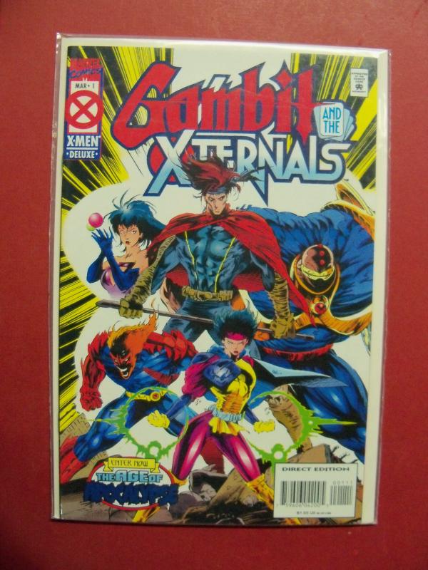 GAMBIT AND THE X-TERNALS  #1 (9.0 to 9.2 or better)  MARVEL COMICS