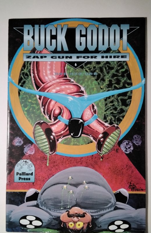 Buck Godot - Zap Gun For Hire #6 (1995) Palliard Comic Book J756