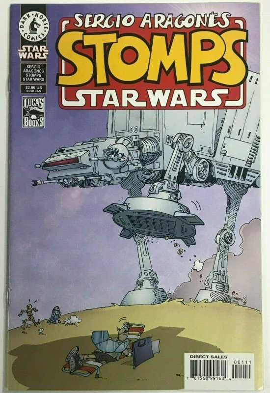 SERGIO ARAGONES STOMPS STAR WARS#1 VF/NM 2000 DARK HORSE COMICS