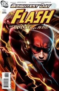 THE FLASH #3  BRIGHTEST DAY 1:10 GREG HORN VARIANT DC NM.