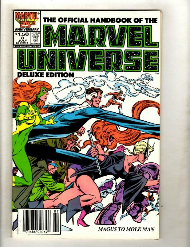 9 The Official Handbook of the Marvel Universe Marvel Comics 1 2 3 4 5 6 7 + WS1