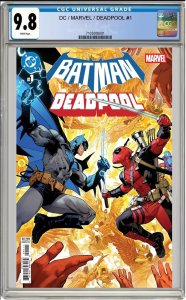 BATMAN/DEADPOOL #1 DAN MORA MAIN CVR CGC 9.8 NM PRESALE 11/19