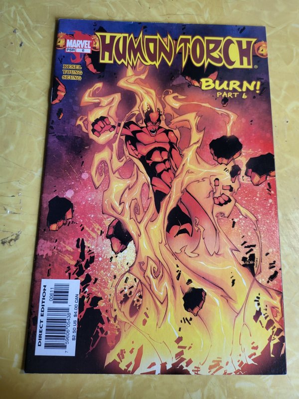 Human Torch #4 through 7 (2003)