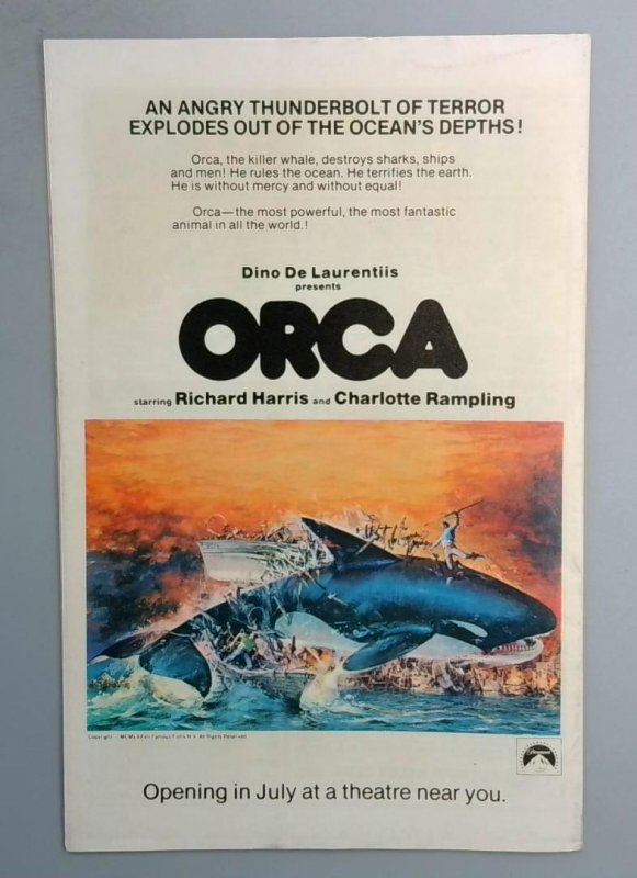 Eternals #15 FN+ Robot Hulk Marvel 1977 SN1