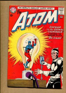 Atom #8 - Justice League App - 1962 (Grade 4.5) WH