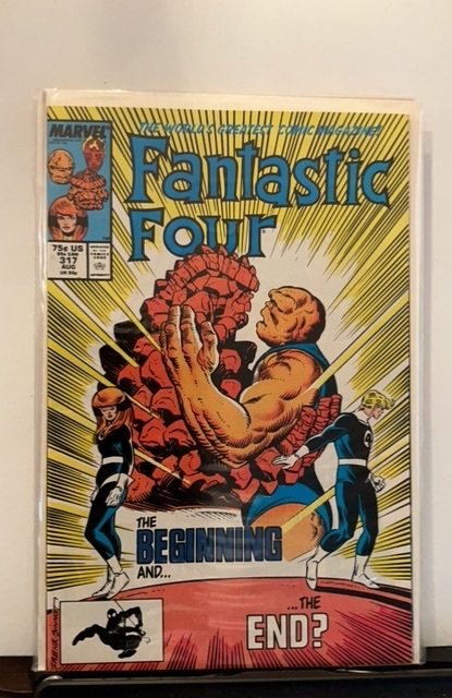 Run of Fantastic Four #316-320 (1988)