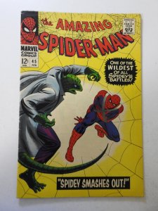 The Amazing Spider-Man #45 (1967) VG Condition stamp fc