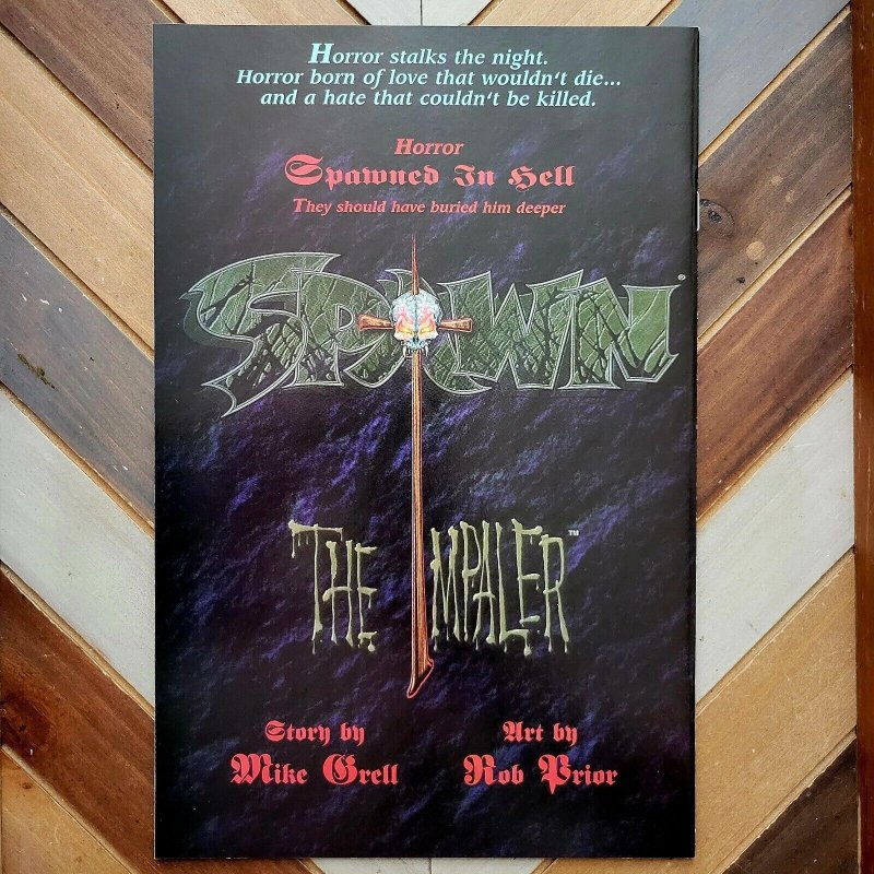 SPAWN: The IMPALER #1 and 2 (Image Comics 1996) Debut Ltd Series (Grell/Prior)