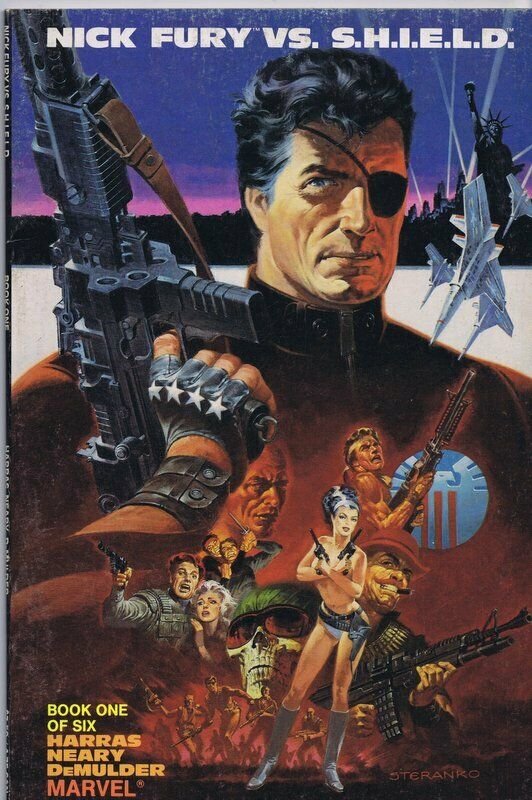 Nick Fury vs SHIELD #1 ORIGINAL Vintage 1988 Marvel Comics