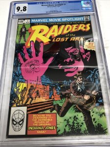 Marvel Movie Spotlight (1982) # 1 (CGC 9.8 WP) Raiders Of The Lost Ark Census=13