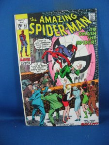 AMAZING SPIDERMAN 91  VF-  MARVEL 1970