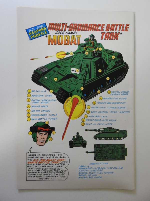 G.I. Joe: A Real American Hero #1 (1982) FN Condition!