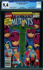 New Mutants Annual #6 (1990) CGC 9.4 NM