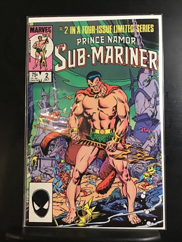 Prince Namor the Sub-Mariner #2  MARVEL Comics 1984