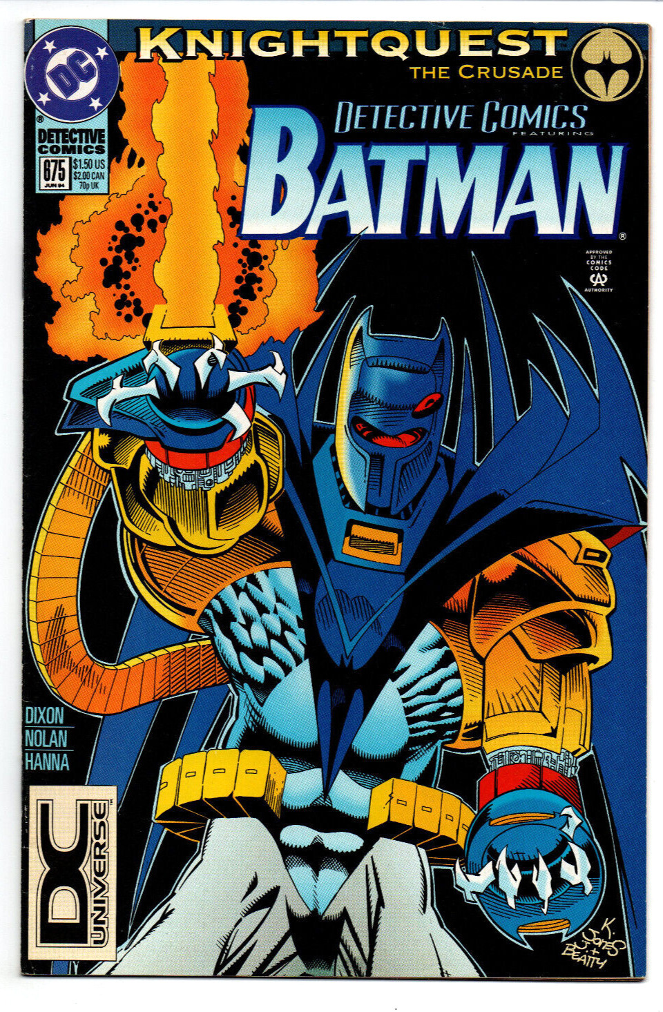 Detective Comics #675 DC Universe Logo Variant - DCU - Batman - 1994 -  (-NM) | Comic Books - Modern Age, DC Comics, Batman / HipComic