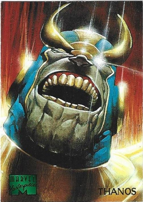 1995 Marvel Masterpieces #97 Thanos