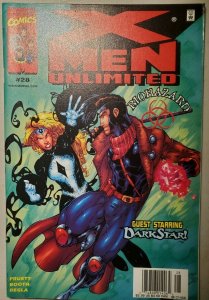 X-Men Xmen Unlimited #28 Marvel Comics Newsstand September Sep 2000 (VF-)