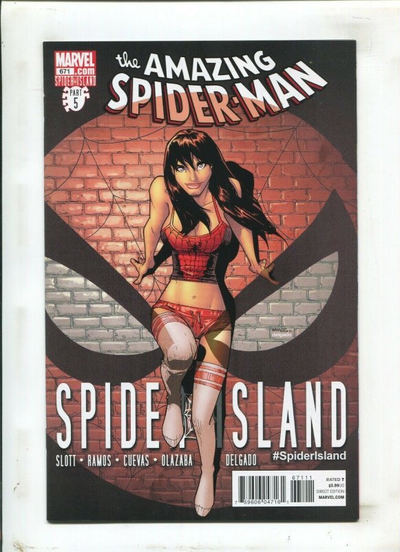 Amazing Spider-Man #671 - MJ Cover by Humberto Ramos (9.2OB) 2011 