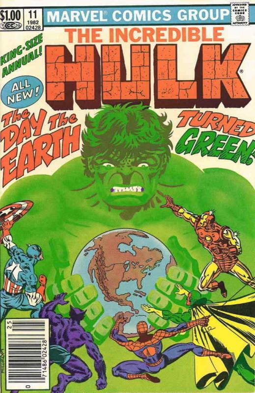 Incredible Hulk, The Annual #11 FN; Marvel | save on shipping - details inside