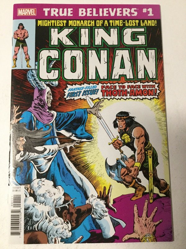 True Believers: King Conan 1 Nm Near Mint Marvel