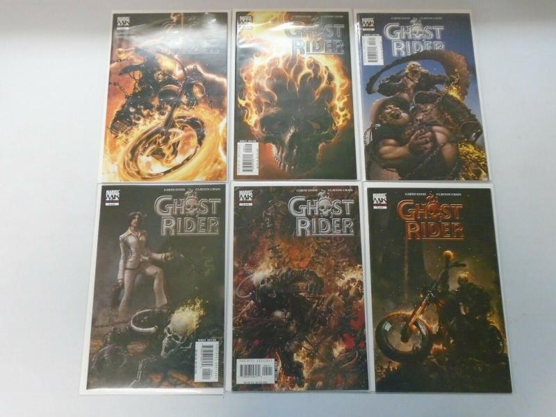 Ghost Rider set #1-6 8.0/VF (2005 3rd Series)