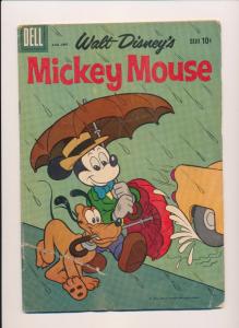 Walt Disney's Mickey Mouse #67 DELL Comics 1959 ~ Poor Condition (HX458)