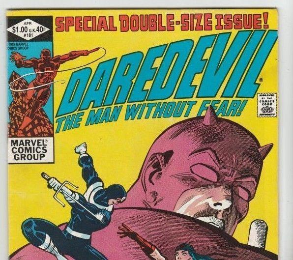 Daredevil #181 strict NM- 9.2 High-Grade       Death of Elektra       Oregon 