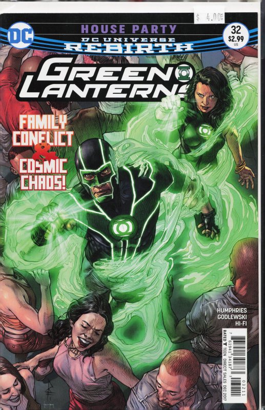 Green Lanterns #32 (2017) Green Lantern