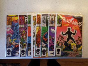 FALLEN ANGELS # 1-8 MARVEL NEW MUTANTS COMPLETE SET VF-NM