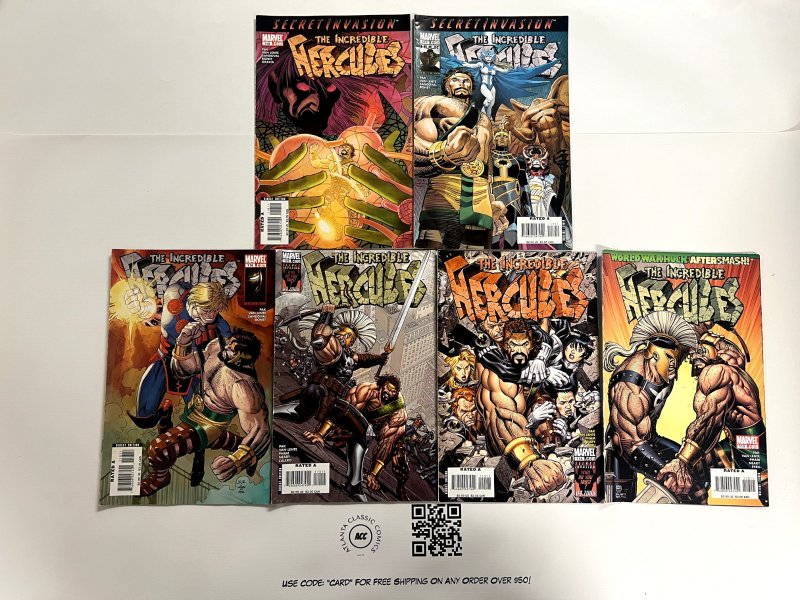 6 Hercules Marvel Comic Books #113 114 115 116 117 118 Hulk Defenders 61  JS4