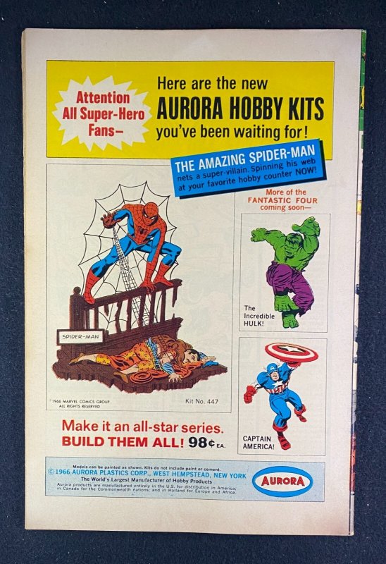 Fantastic Four (1961) #60 VF- (7.5) Doctor Doom Thing