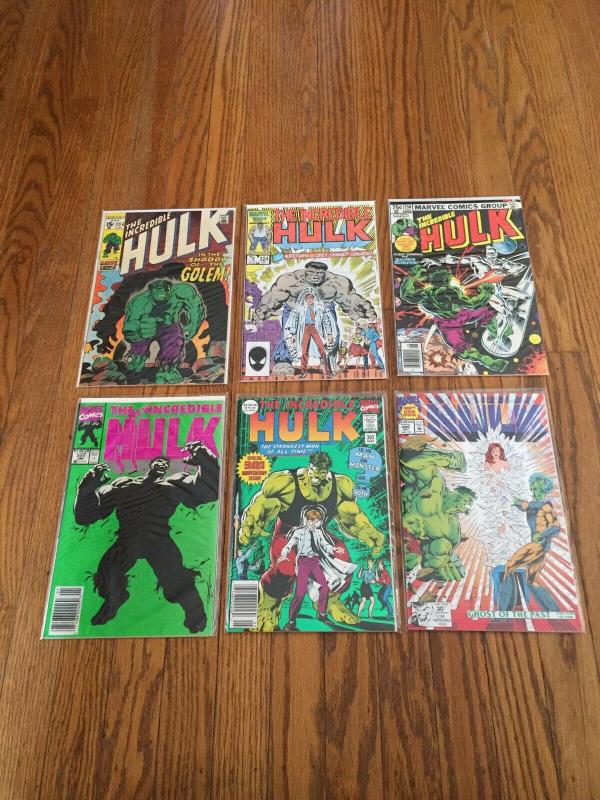 Cool incredible hulk comic book lot