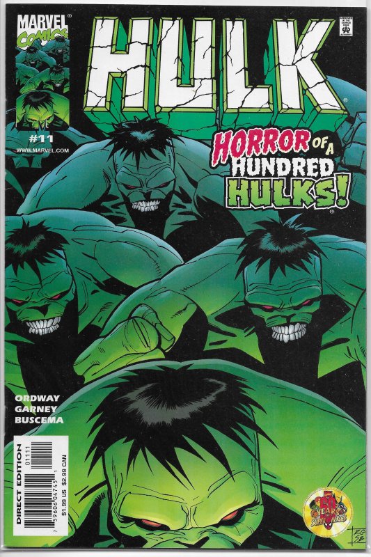 Hulk (vol. 1, 1999) #11 FN Ordway/Garney, She-Hulk, Nick Fury