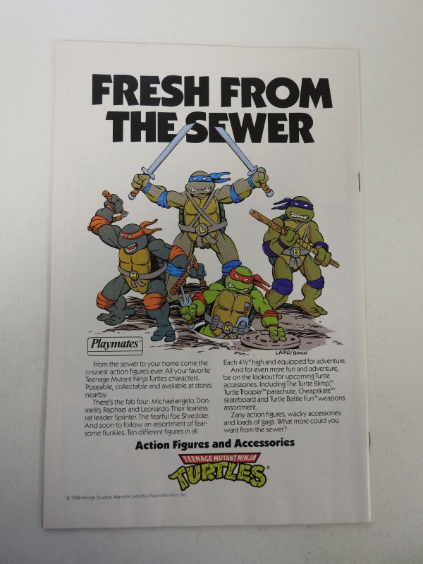 Teenage Mutant Ninja Turtles Adventures #1 (1989) VF Condition! Signed no cert