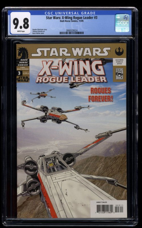 Star Wars: X-Wing Rogue Leader (2005) #3 CGC NM/M 9.8 White Pages