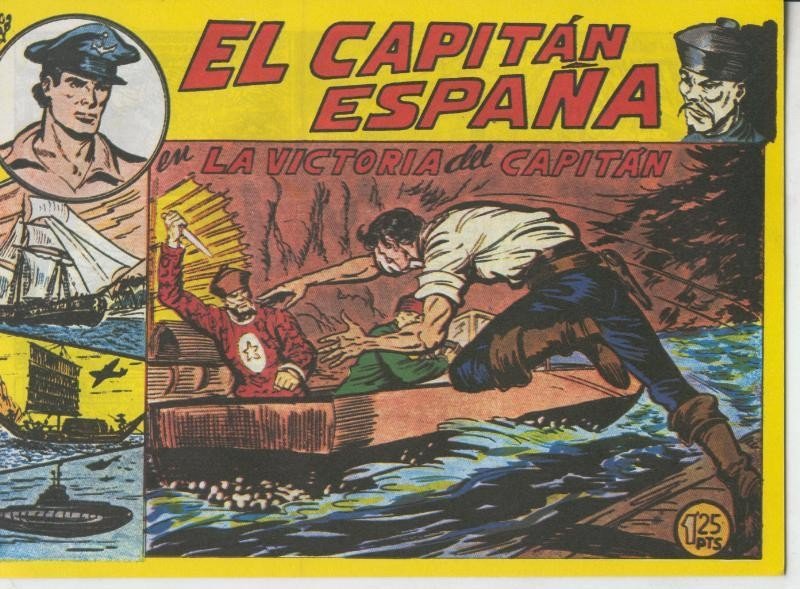 El Capitan España facsimil numero 09: La victoria del capitan