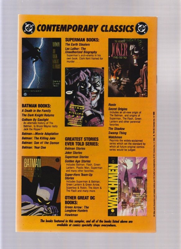 Batman and Other DC Classics #1 (8.0) 1989