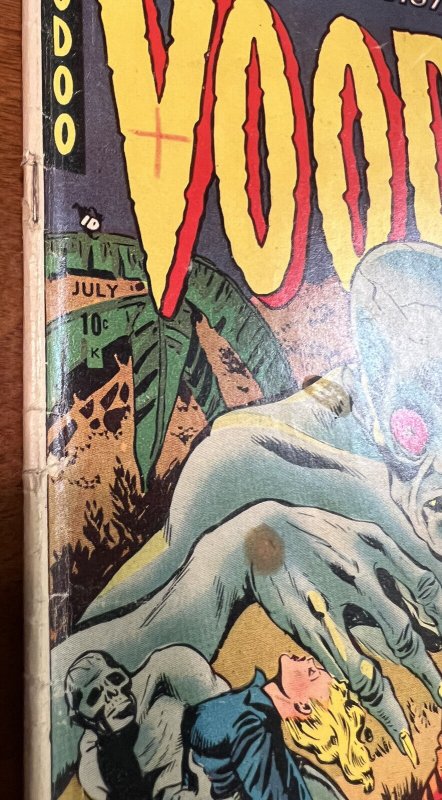 Voodoo #2 (1952 Ajax/Farrell) Pre-Code Horror Comic please see all pictures 