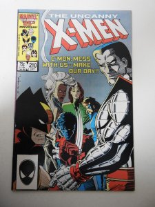 The Uncanny X-Men #210 (1986) FN- Condition