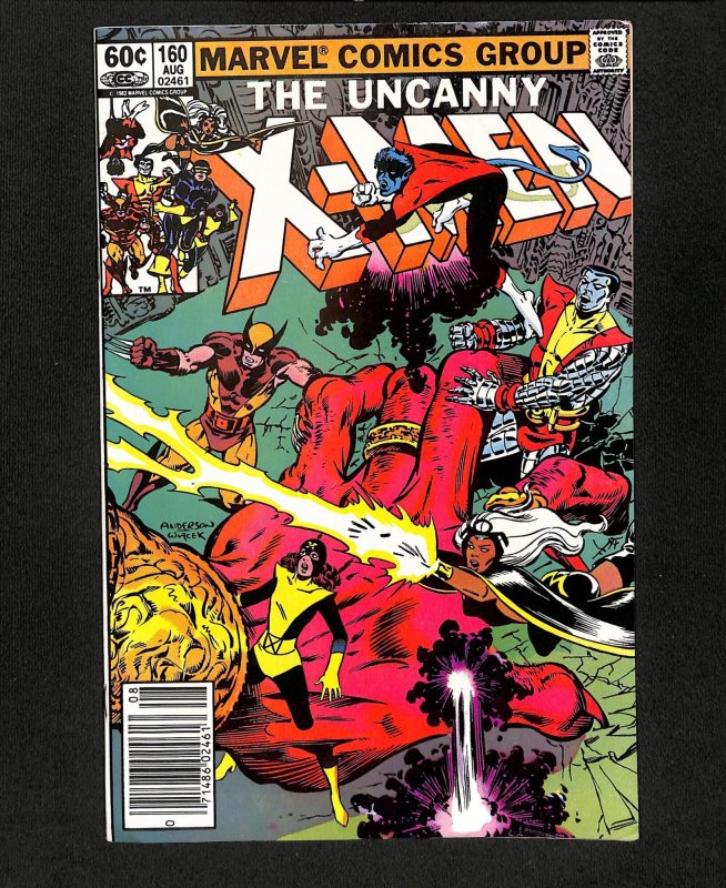 Uncanny X-Men #160 Newsstand Variant 1st Adult Magik!