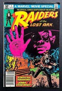 Raiders of the Lost Ark #1 (1981) Newsstand - 1st App - VF+
