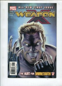 ALL-NEW WEAPON X #1 - THE HUNT FOR SABRETOOTH PART ONE! - (9.2)