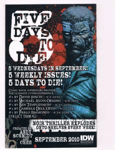 Five Days To Die # 1 IDW Comic Books Awesome Issue Modern Age WOW!!!!!!!!!!! S23