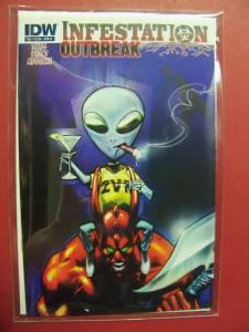 INFESTATION OUTBREAK  #4 COVER B  (9.0 to 9.4 or better)  IDW