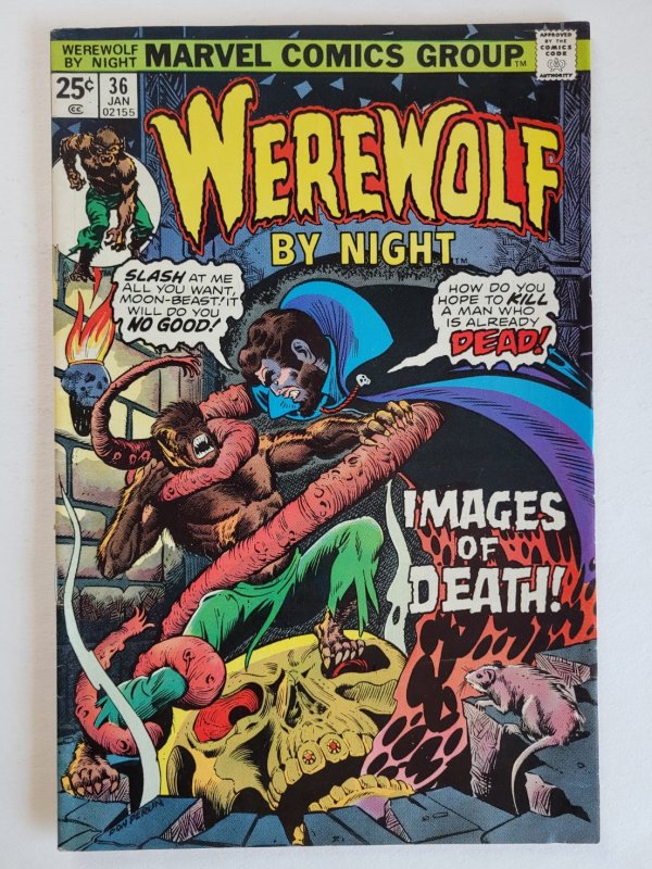 Werewolf by Night (1972) #36, Comic Issues