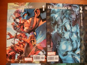 6 Marvel Comic:THE ULTIMATES 2 #1 #2 #3 #4 #5 #6 (2005) Captain America Iron Man