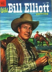 Wild Bill Elliott #9 VG ; Dell | low grade comic July 1952 western